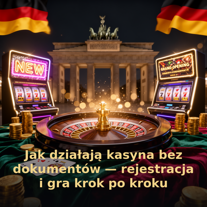 Jak działają kasyna bez dokumentów — rejestracja i gra krok po kroku